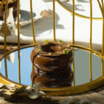 Entremets au chocolat épicé