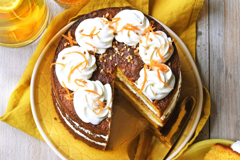 Financier façon carrot cake