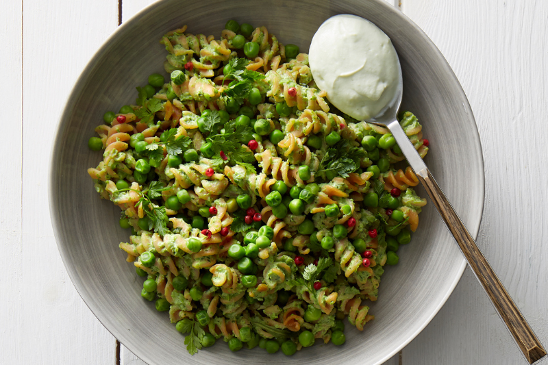 Fusilli aux lentilles