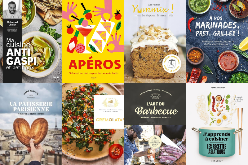 Les livres gastronomiques de mai 2024