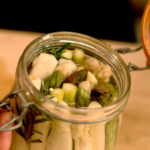 Pickles d’asperges vertes et blanches