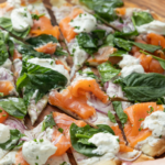 Pizza au saumon et Petit Billy