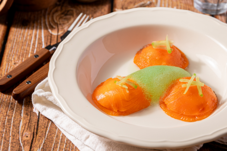 Ravioles à la truite fumée