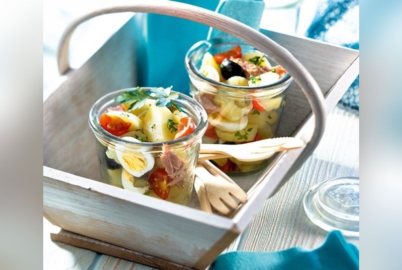 recette de Salade de Bonnottes façon niçoise