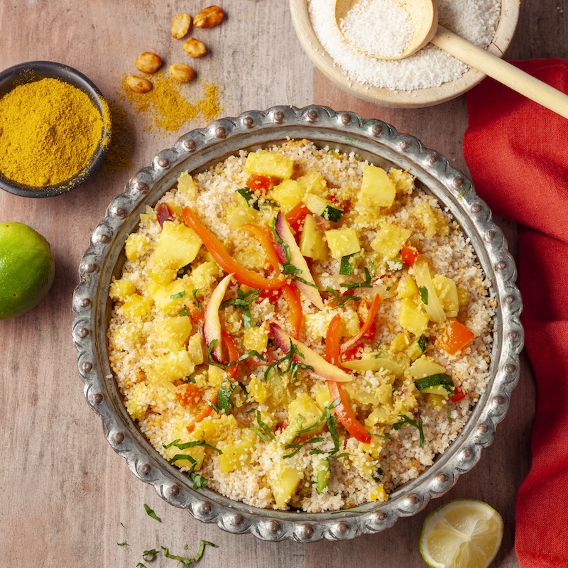 recette de Tapioca sauté à l’indienne