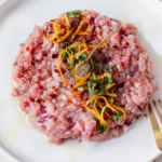 Tartare d’agneau à la gremolata