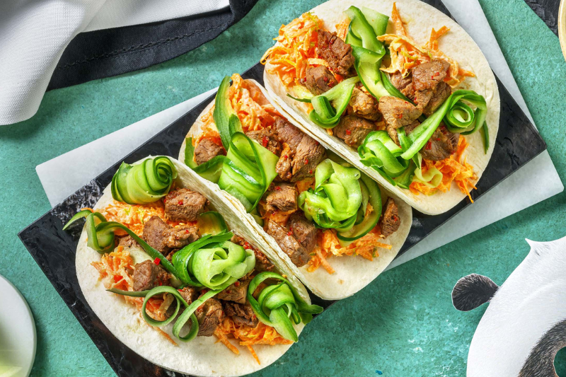 Kung-Fu wraps au boeuf