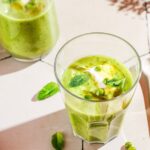 recette de Soupe glacée aux petits pois
