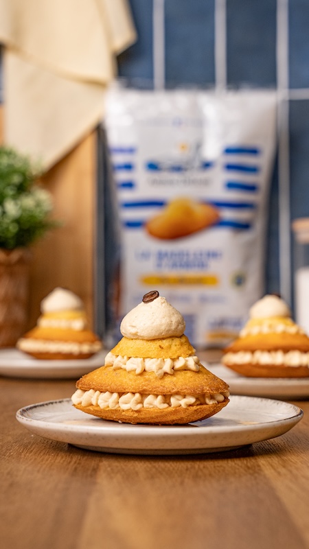 recette de Madeleines façon religieuses au café