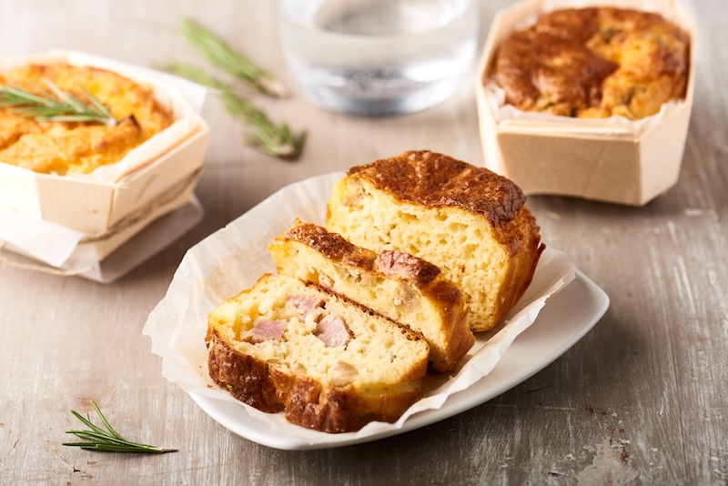 recette de Cake au jambon et à la Floraline