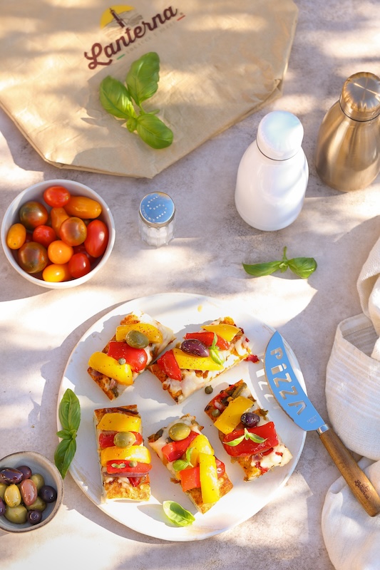 recette de Focaccia Peperonata