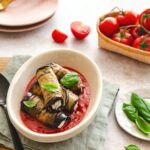 recette de Roulés de lapin aux aubergines