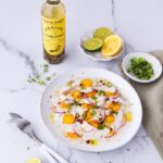 recette de Ceviche de cabillaud au vinaigre de thym