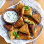 recette de Samoussas à la dinde courgettes et curry