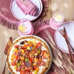 recette de Tarte au fromage frais et tomates