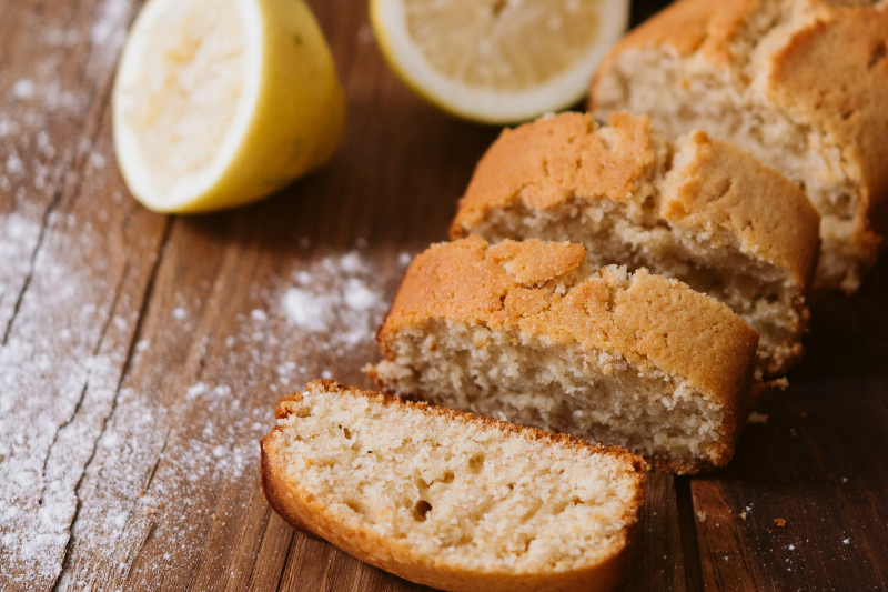 Cake au citron et à la crème fraîche