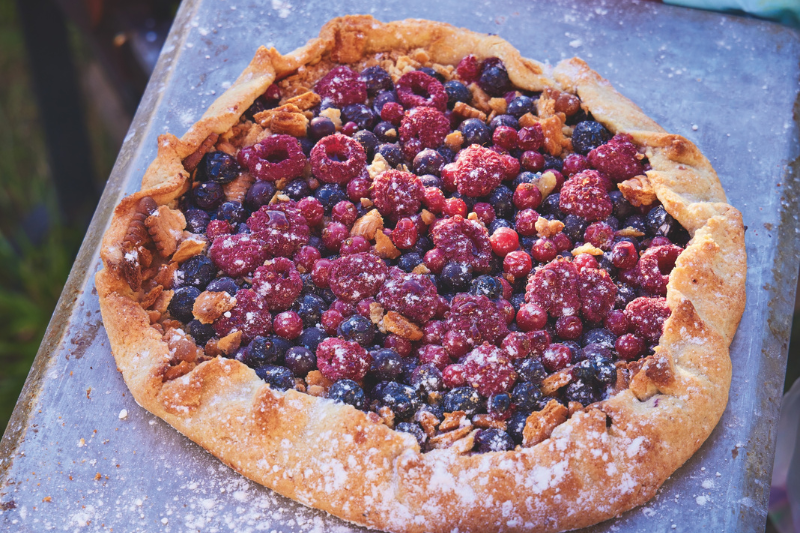 Croustade de fruits rouges