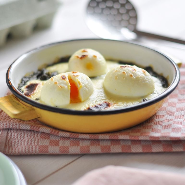 Oeufs florentine à l'oseille