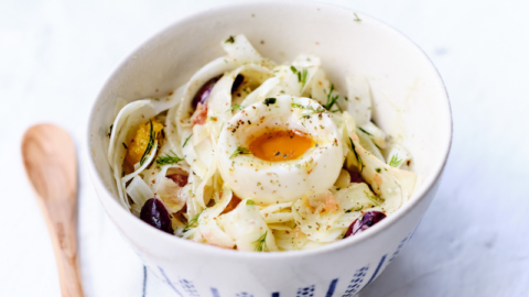 Salade sicilienne au fenouil mariné