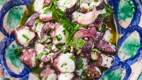 Salade de poulpe sicilienne