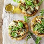 recette de Pita pizza aux artichauts