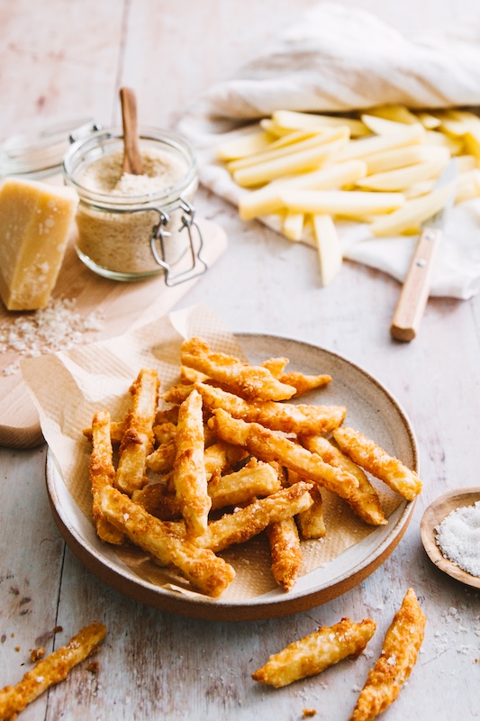 recette de Frites ultra croustillantes au Parmesan