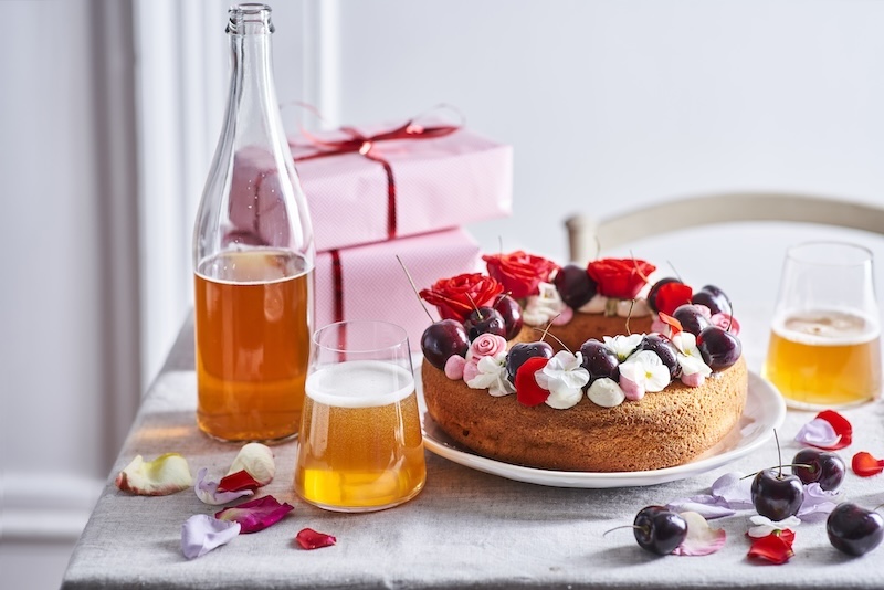 recette de Gâteau au mascarpone et aux cerises