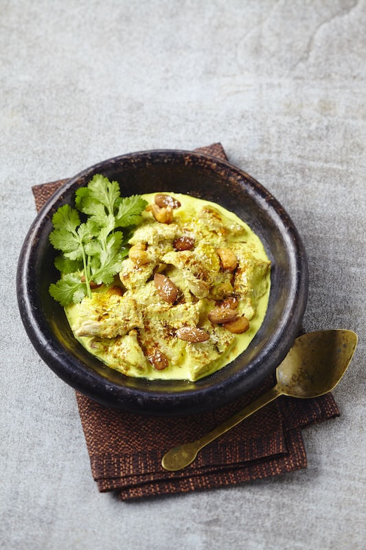 recette de Emincés de veau curry-coco