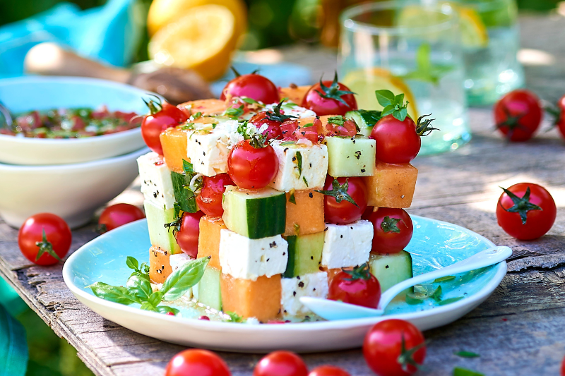 Rubiks cube aux tomates cerises