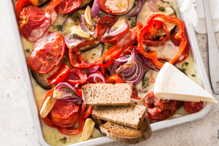 Légumes confits et Reblochon fondant