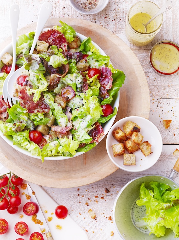 recette de Salade américaine BLT