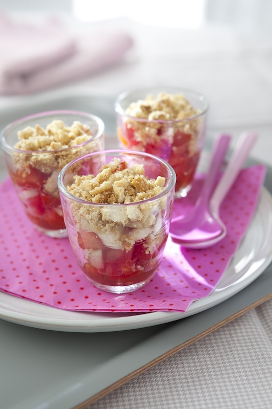 recette de Mini-crumble de tomate