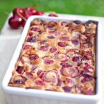 recette de Clafoutis aux cerises et à la vanille