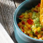 Salsa melon avocat