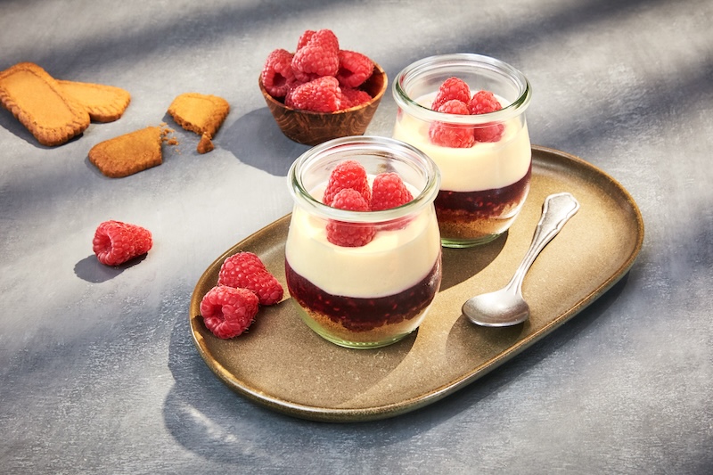 recette de Tiramisu fruits rouges spéculoos