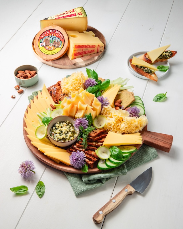 recette de Plateau transalpin aux fromages de Suisse