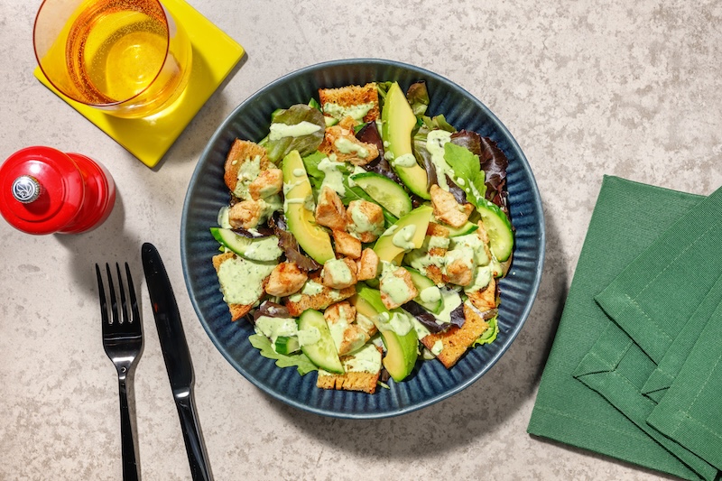 recette de Bowl USA à la dinde et à l’avocat