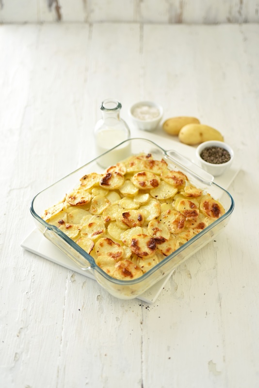 recette de Gratin de Ratte du Touquet au poulet