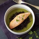 recette de Pavé de saumon sauce coco
