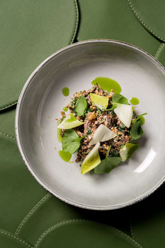 recette de Salade de queue de boeuf aux échalotes