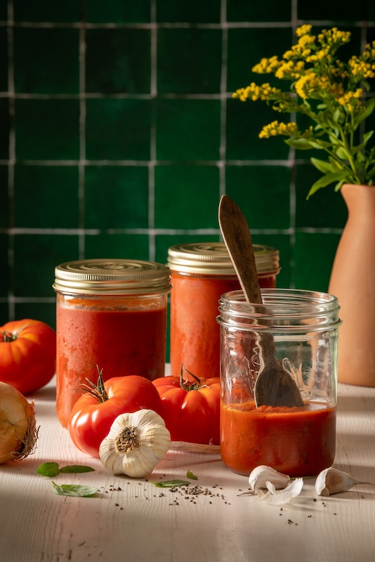 recette de Sauce tomate maison