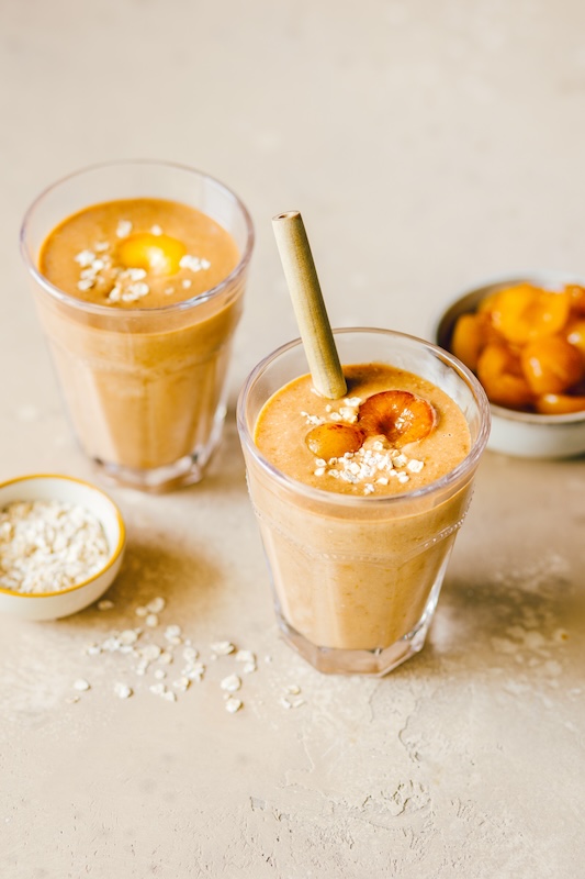 recette de Smoothie aux mirabelles et noisettes