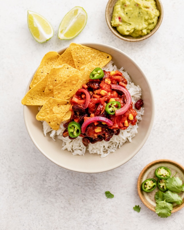 recette de Bowl à la mexicaine