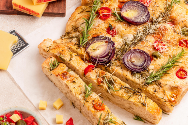 Focaccia à l’Emmentaler AOP suisse - Kiss My Chef
