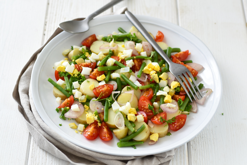 Salade de Ratte du Touquet aux haricots