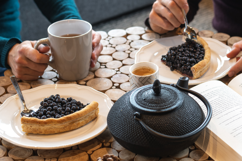 Tarte aux brimbelles