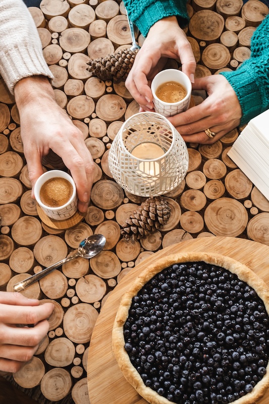 recette de Tarte aux brimbelles