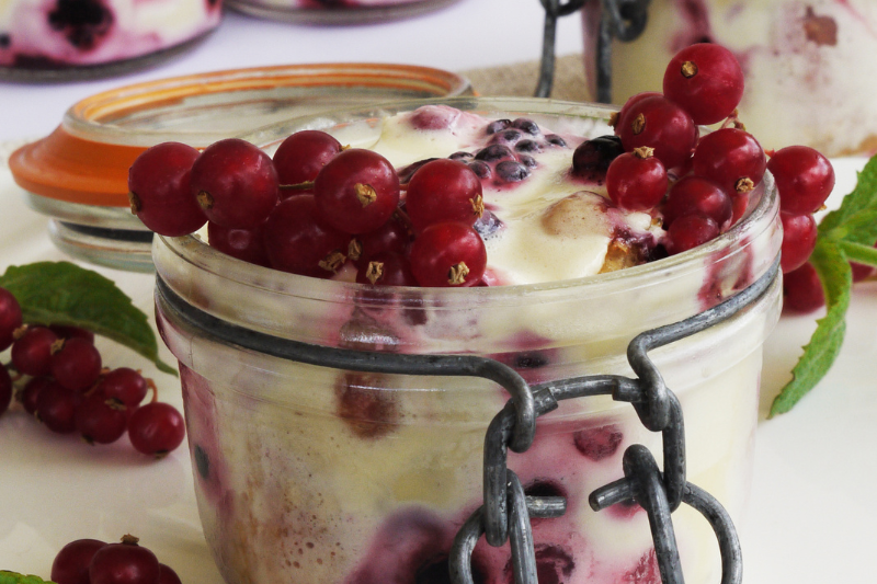 Tiramisu aux fruits rouges