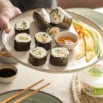 recette de Kimbap coréen au chèvre