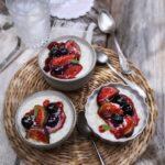 recette de Riz au lait aux fruits caramélisés